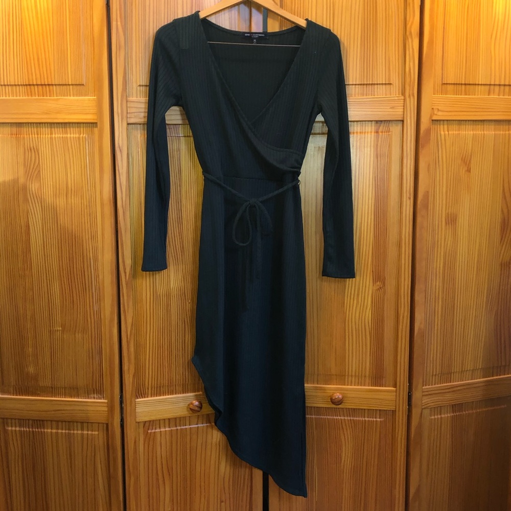Bodycon mock wrap dress by One❤️Clothing